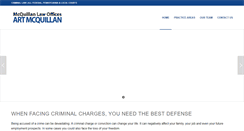 Desktop Screenshot of mcquillanlaw.net